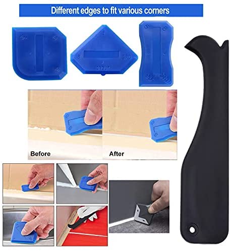 AUXTUR Silicone Caulking Tool, 3 in 1 Caulking Finishing Tool Kit(Stainless  Steelhead), Scraper Tool, Grout Removal Tool, Caulk Remover for Bathroom,  Kitchen, Floor, Window, Sink Joint, Frames Seal - Yahoo Shopping